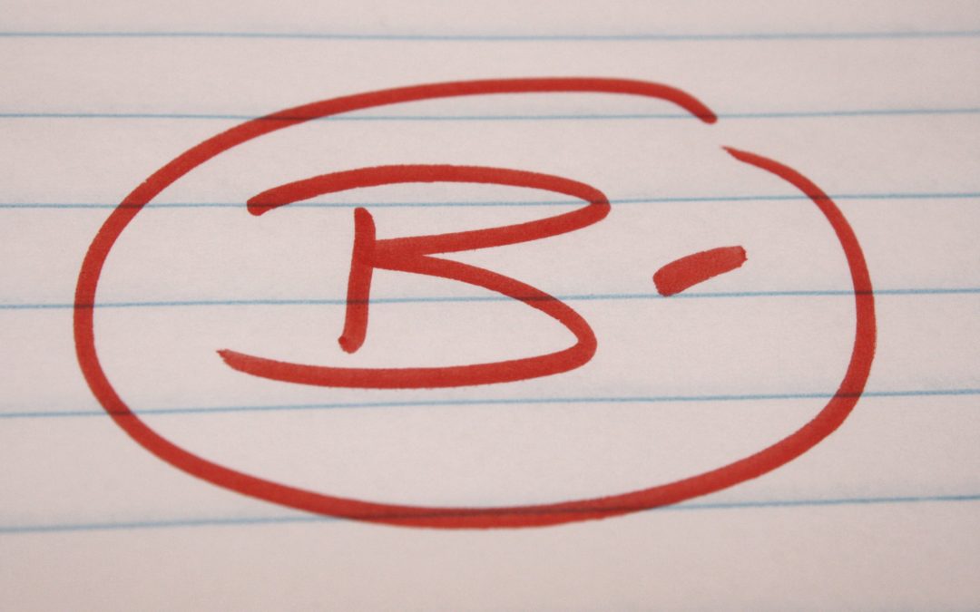 Why are Employees Only Giving Their Jobs a B Minus Grade?